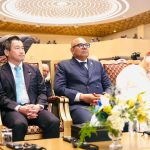 Mahmoud Thabit Kombo attending the presidential inauguration ceremony of Ismaïl Omar Guelleh in Djibouti City on behalf of President Samia Suluhu Hassan.
