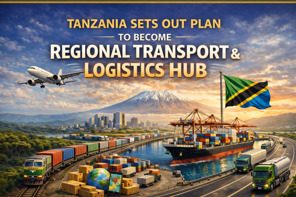 Prime Minister Mwigulu Nchemba addressing Parliament in Dodoma on Tanzania’s plan to become a regional transport and logistics hub.