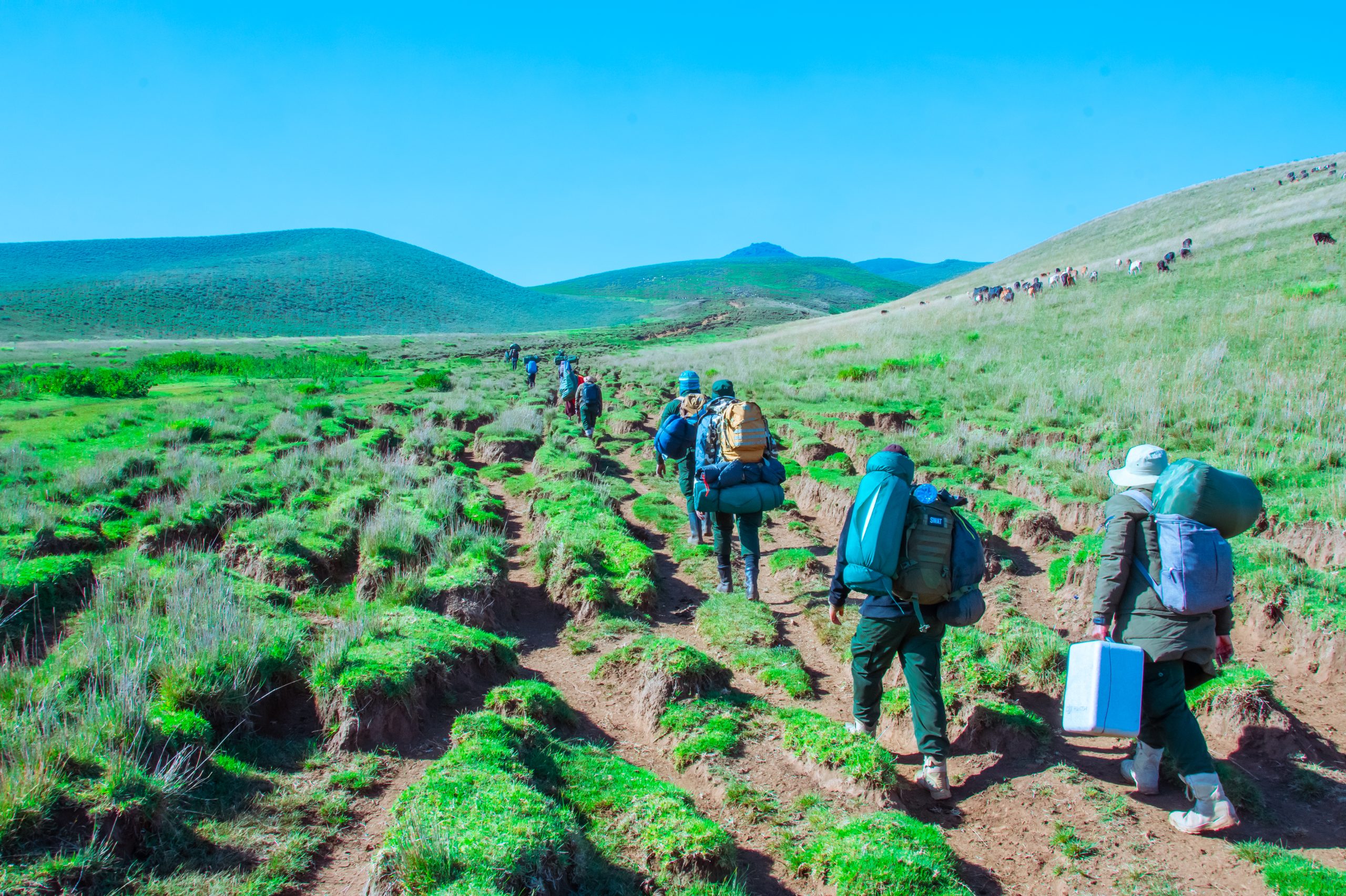 Mount Lolmalasin in the Ngorongoro Conservation Area, rising to about 3,700 metres above sea level near Olmoti Crater on the route to Empakaai Crater.