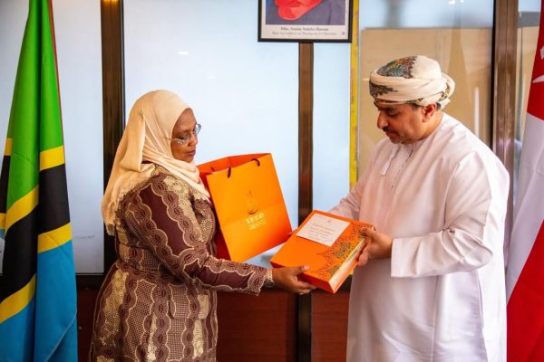 Tanzania officials meeting with Qatar and Oman embassy delegations to discuss tourism and cultural heritage partnerships
