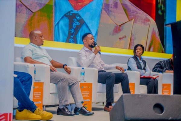 Content creators attending a digital skills training session at CRDB Bank Headquarters in Dar es Salaam