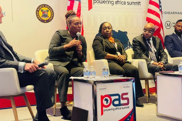 Electricity transmission lines and power infrastructure in Tanzania representing growing energy demand and expansion efforts