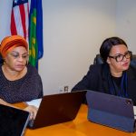 Tanzania delegation led by Natu El-maamry Mwamba and Tausi Kida meeting officials at the World Bank during the IMF/World Bank Spring Meetings 2026 in Washington, D.C..