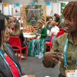 Zara Tanzania Adventures presenting Tanzania and Zanzibar tourism experiences at WTM Africa 2026, showcasing safari and beach destinations in Pretoria, South Africa.