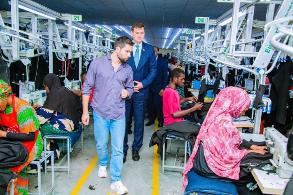 Belarus delegation visiting industrial zone in Dar es Salaam