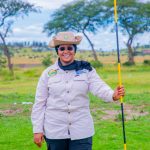 Minister Dr. Ashatu Kijaji praising President Samia Suluhu Hassan for advancing golf tourism development in Serengeti National Park, Tanzania.