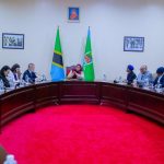 President Samia Suluhu Hassan holding discussions with Chinese official Liu Haixing and his delegation at the State House in Dar es Salaam.