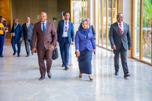 Tanzania’s Minister for Natural Resources and Tourism, Ashatu Kijaji, leading the 14th Bureau Meeting of the Lusaka Agreement in Nairobi alongside regional conservation and anti-poaching officials.