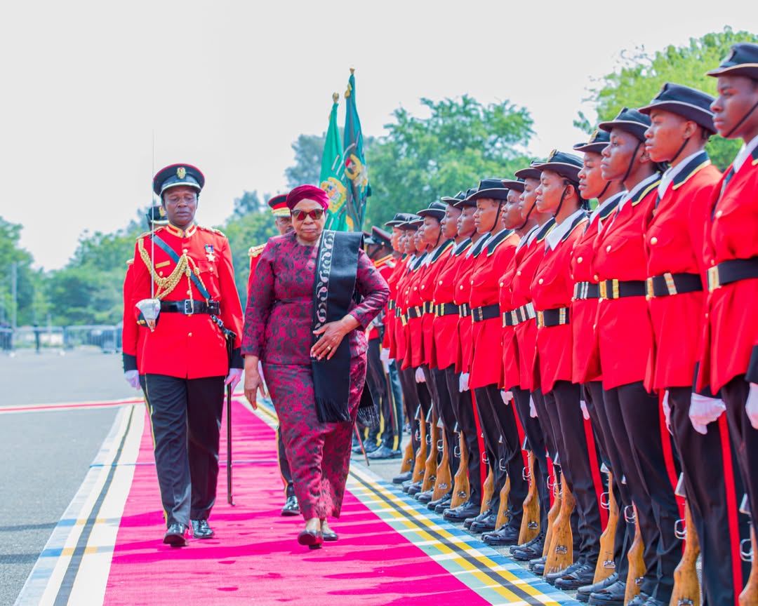 President Samia Suluhu Hassan welcomes Namibian President Dr. Netumbo Nandi-Ndaitwah during a State Visit at State House in Dar es Salaam, marking a historic moment for African diplomacy, regional cooperation, and women’s leadership.